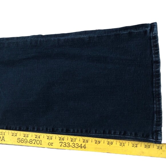 Kut from the Kloth Nicole Boot Cut Jeans Womens 10 32x34 Mid Rise Dark Wash Y2k - Picture 12 of 14